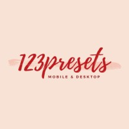 123PRESETS - Lightroom Presets & Video LUTs Logo