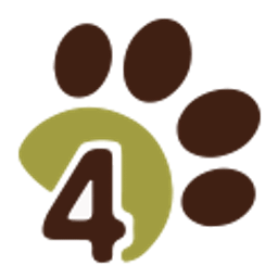 4pfoten Urlaub Logo