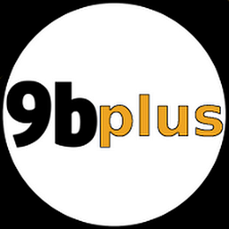 9B Plus Logo