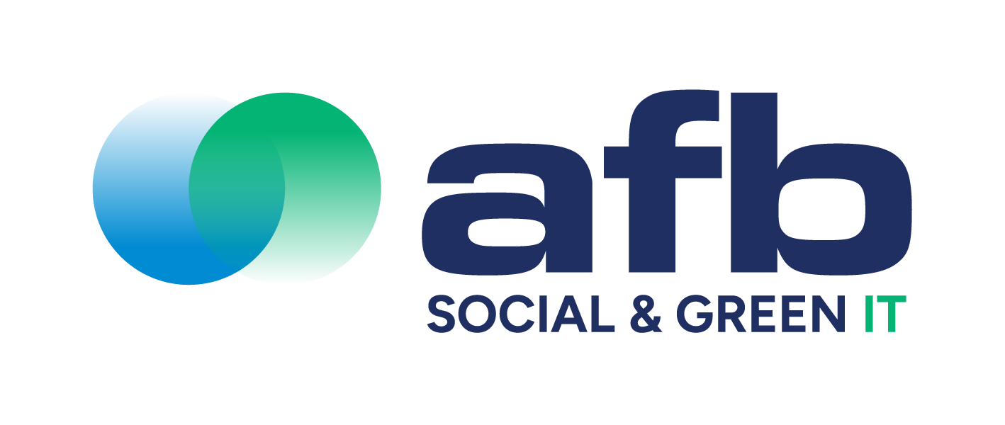 AfB gGmbH Computer Logo
