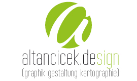 Altan Cicek Kartograph und Graphik Designer Logo