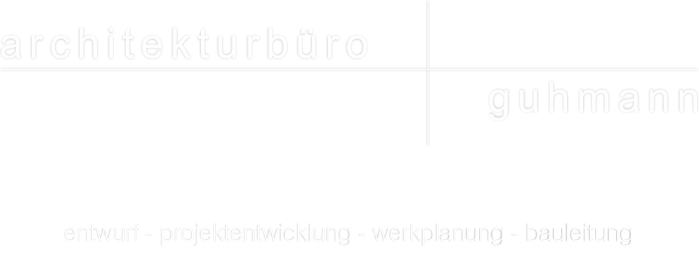 Guhmann Architekturbüro / Wohnungsbau GmbH Architekturbüro Logo