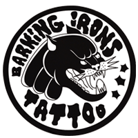 Barking Irons Tattoo Logo