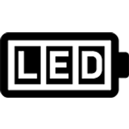 Batterie Led Logo