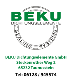 BEKU Dichtungselemente GmbH Dichtungen u. Dichtungsmaterial Logo