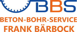 BBS Beton-Bohr Service Inh. Frank Bärbock Betonbohren-Sägen Betonbearbeitung Logo