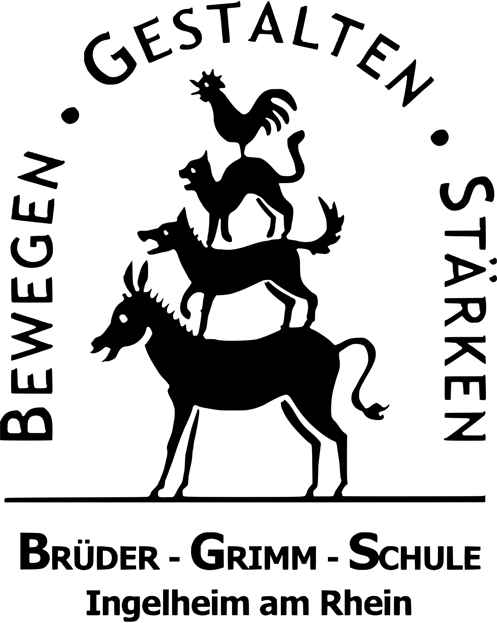 Brüder-Grimm-Schule Schwerpunktschule und Ganztagsschule Logo
