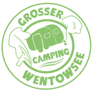 Am großen Wentowsee Campingplatz Logo