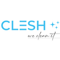 Clesh - we clean it! Logo