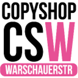 Copyshopwarschauerstr Logo