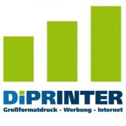 DIPRINTER Großformatdruck-Werbung-Internet Logo