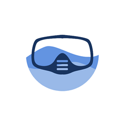 Diving Mask Logo