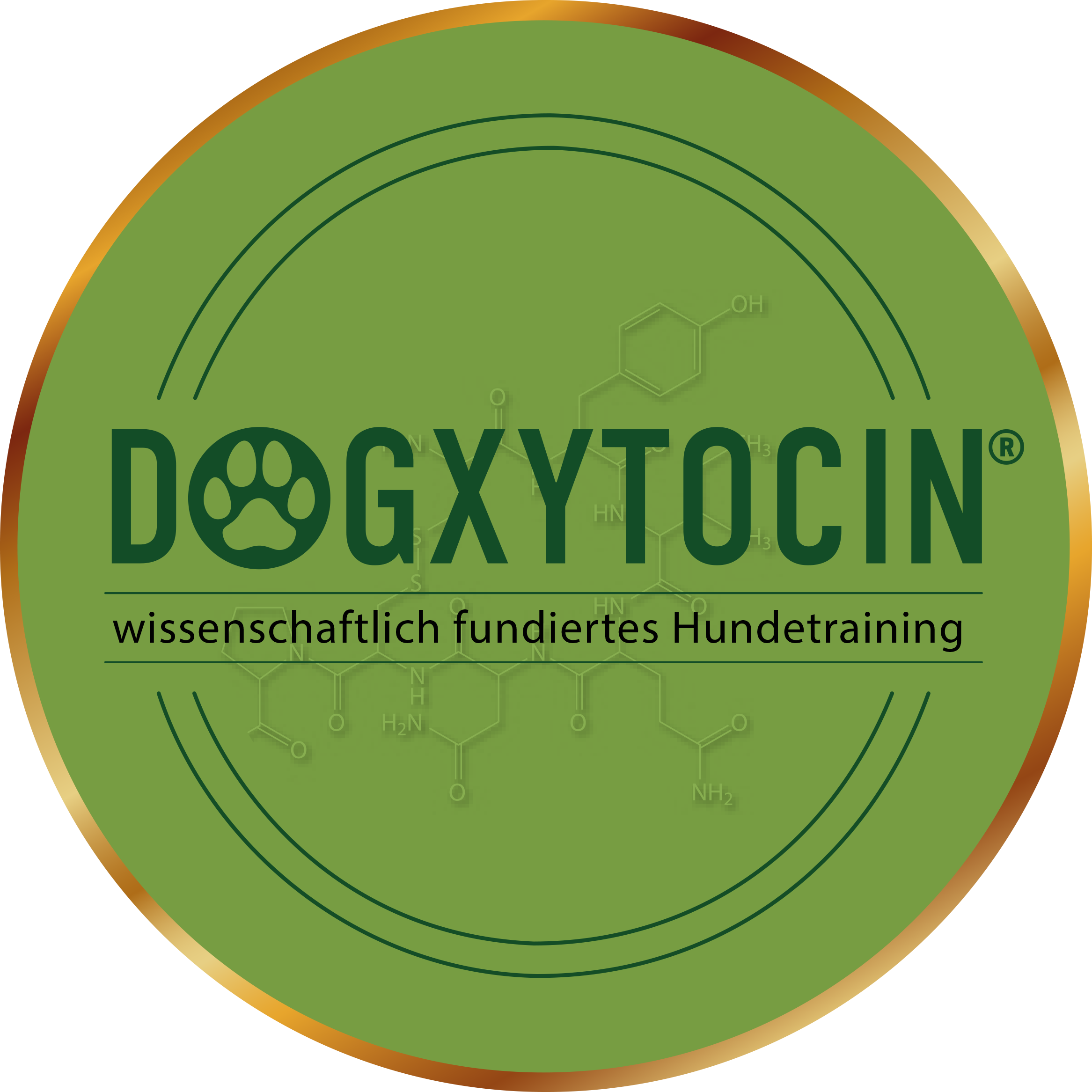 Dogxytocin - wissenschaftlich fundiertes Hundetraining Logo