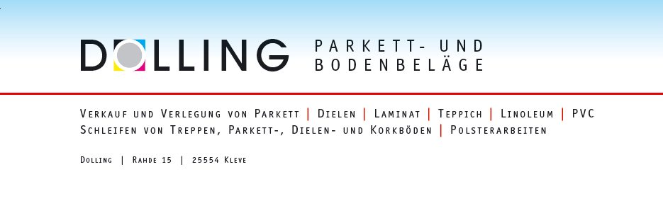 Dolling Parkett, Dielen, Bodenbeläge Logo