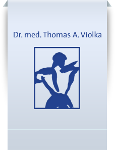 Violka Thomas André Dr.med. Facharzt für Orthopädie, Chirotherapie, Schmerztherapie Logo