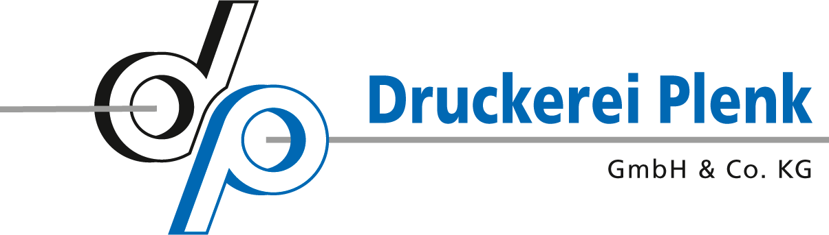 Plenk KG Druckerei Logo