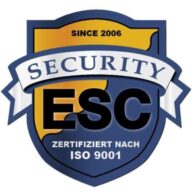 ESC Security Inh. Sven Steffens Sicherheitsdienstleistung Logo