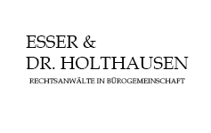Holthausen Rüdiger Dr. Rechtsanwalt Logo