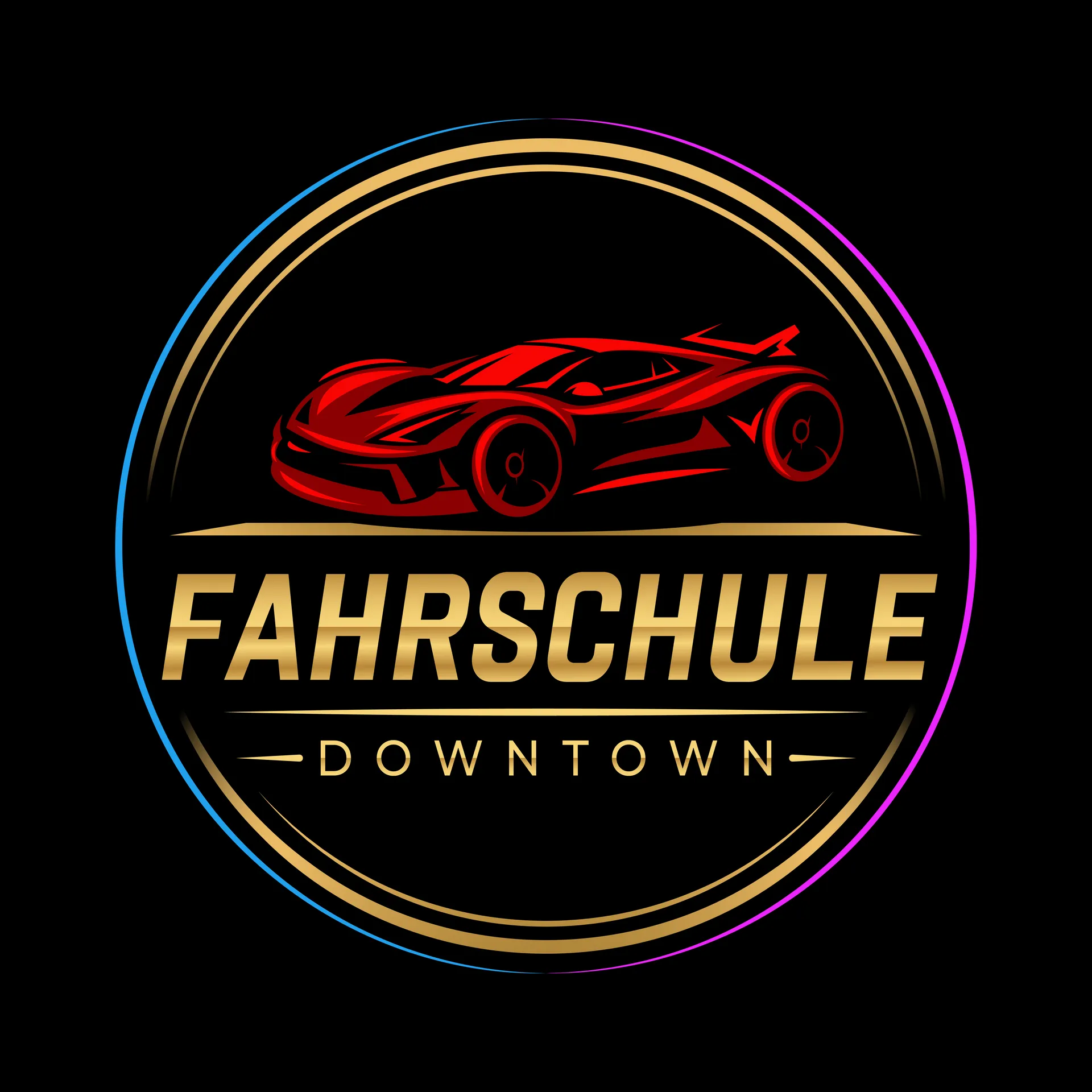 Fahrschule Downtown Logo