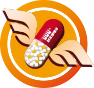 Fliegende Pillen Logo