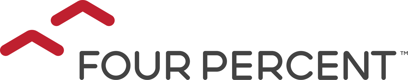FOUR PERCENT Logo