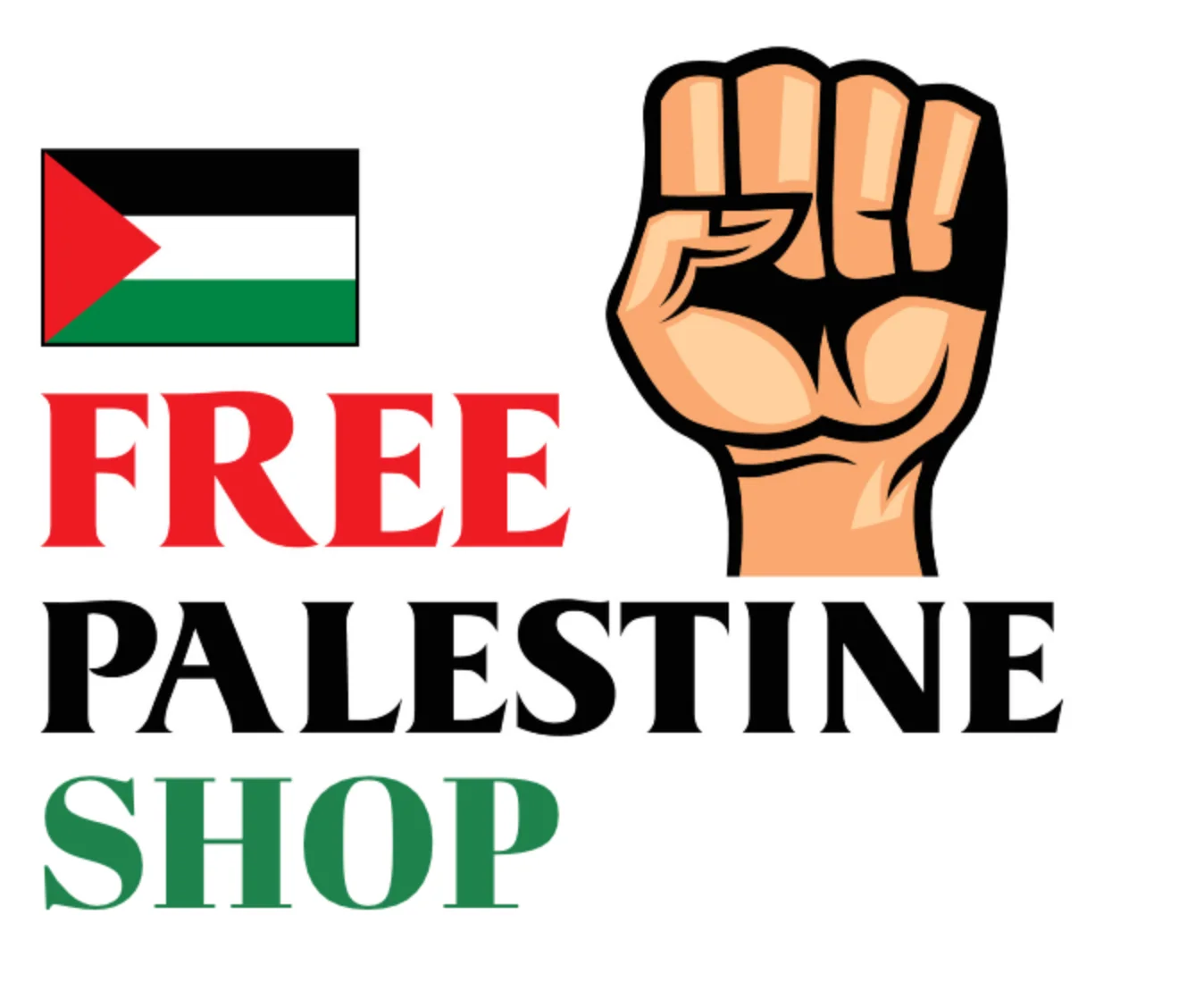 Free Palestine Shop Logo