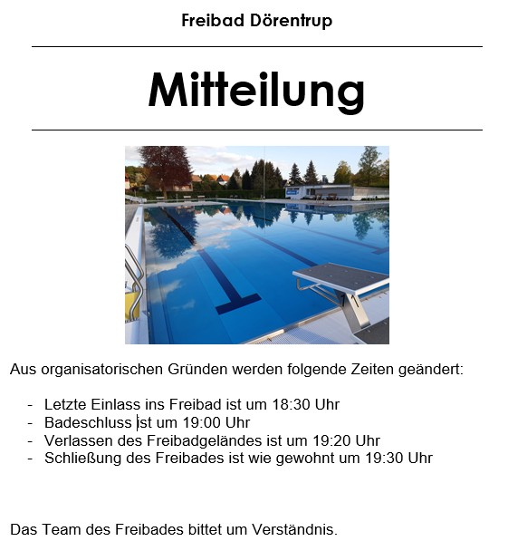Freibad Logo