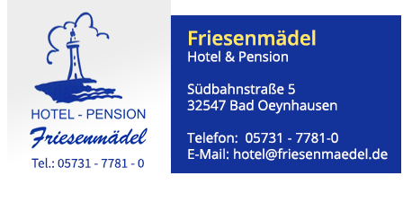 Hotelpension Friesenmädel Andrea Strulik Logo