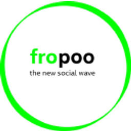 fropoo - the new social wave Logo