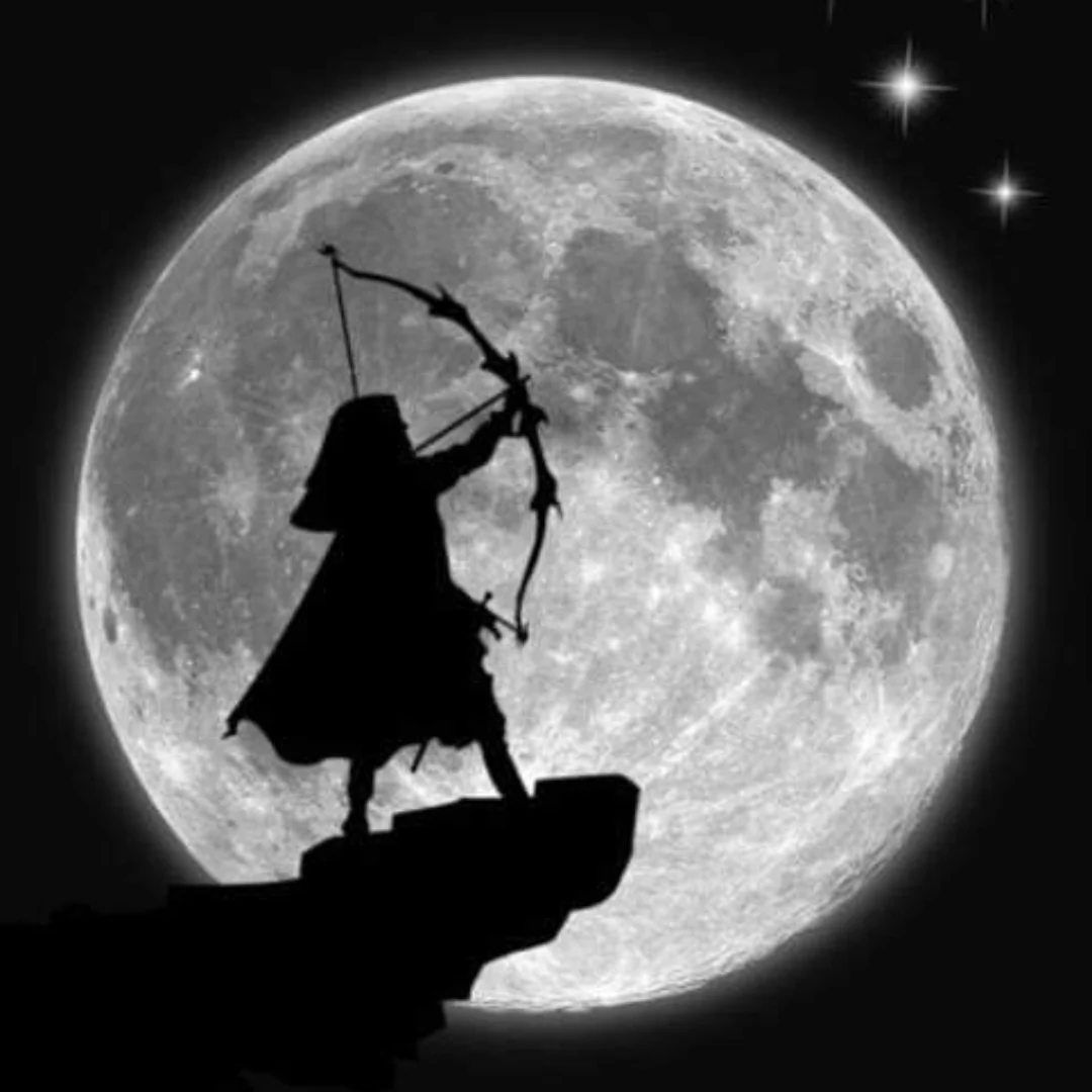 Full Moon Archer Logo