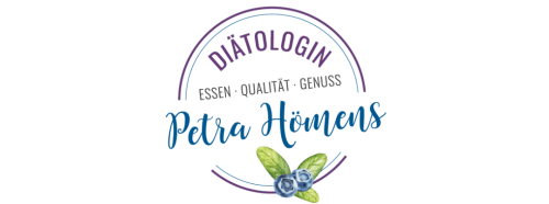 Gesund Essen mit Genuss - Diätologin Petra Hömens Logo