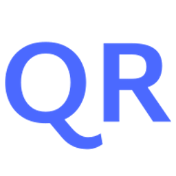 Get-QR | 100% Free QR Generator Logo