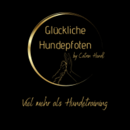 Glueckliche Hundepfoten viel mehr als nur Hundetraining Logo