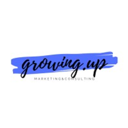 Growing UP Marketing Logo