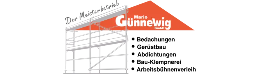 Mario Günnewig GmbH Dachdeckerbetrieb Logo