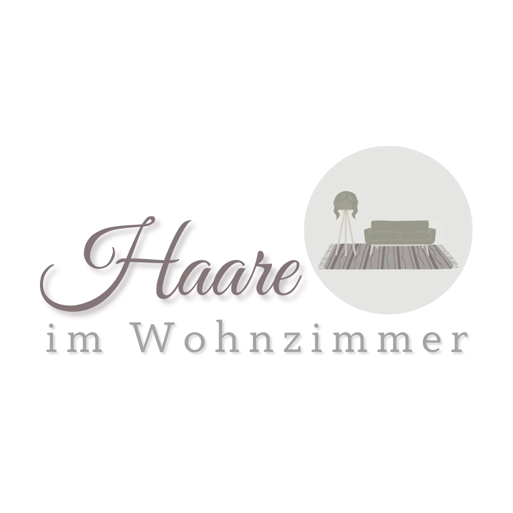 Heinke Nicole Haare im Wohnzimmer / Frisör Logo