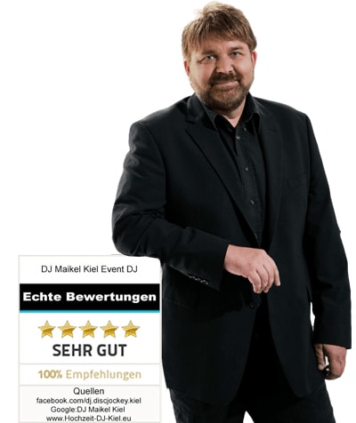 DJ Maikel Kiel Hochzeit und Event DJ Logo
