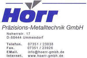 Hörr Präzisions-Metalltechnik GmbH Logo
