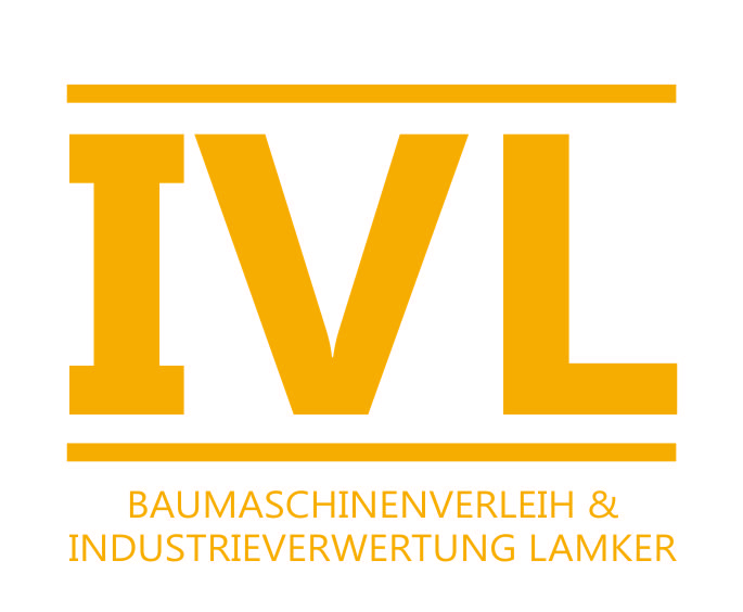 IVL-Baumaschinenverleih & Industrieverwertung Inhaber Rolf Lamker Logo
