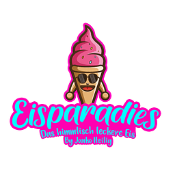 Eisparadies by Janko Heilig Eiswagen Catering Service Logo