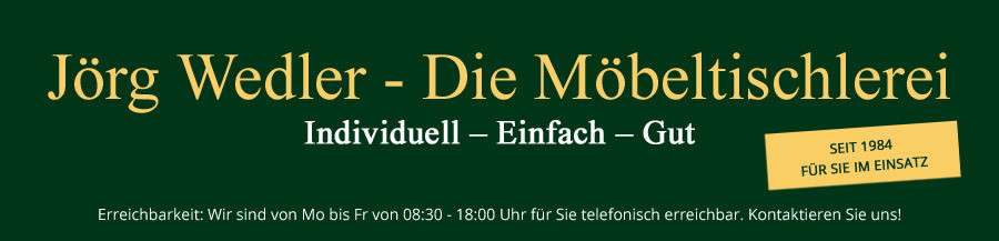 Wedler Jörg Tischlerei Logo