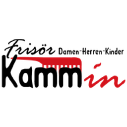 Frisör Kamm in Frisör Logo