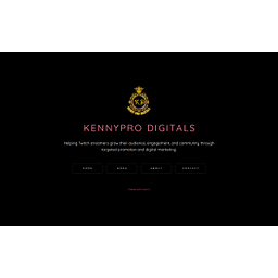 Kennypro digitals Logo