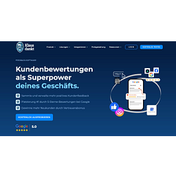 Klaus dankt Logo
