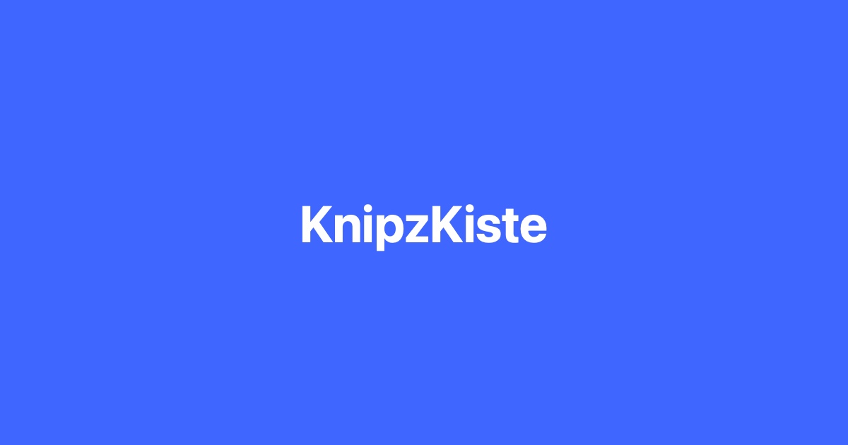 Knipzkiste Logo
