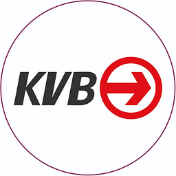 Kölner Verkehrs-Betriebe AG (KVB) Logo