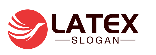 slogan latex store Logo
