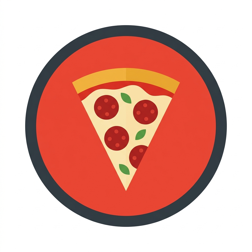 Lucky's Pizzeria Gaststätte Logo
