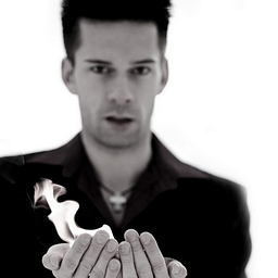 Zauberer THE MAGIC MAN Logo