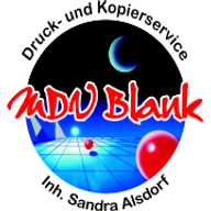 MDV Blank Druck- und Kopierservice Logo